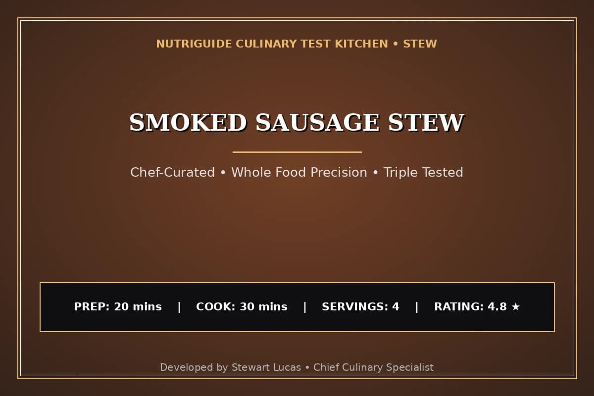 Smoked Sausage Stew