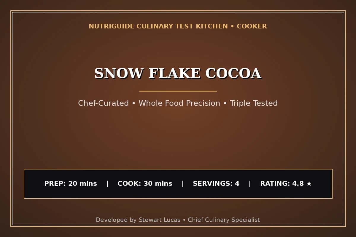 Snow Flake Cocoa