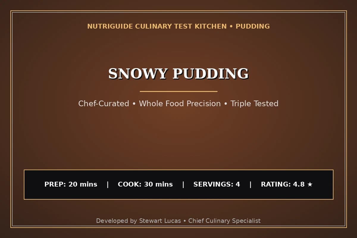 Snowy Pudding