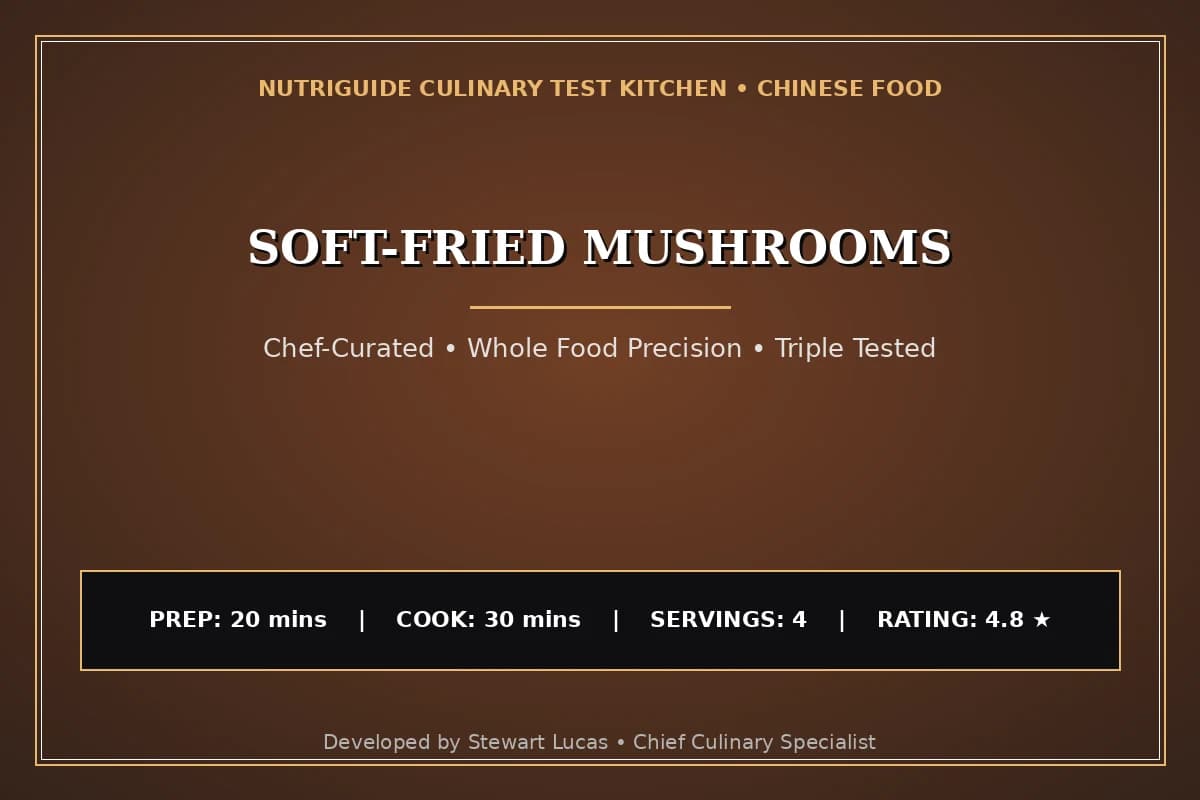 Soft-Fried Mushrooms