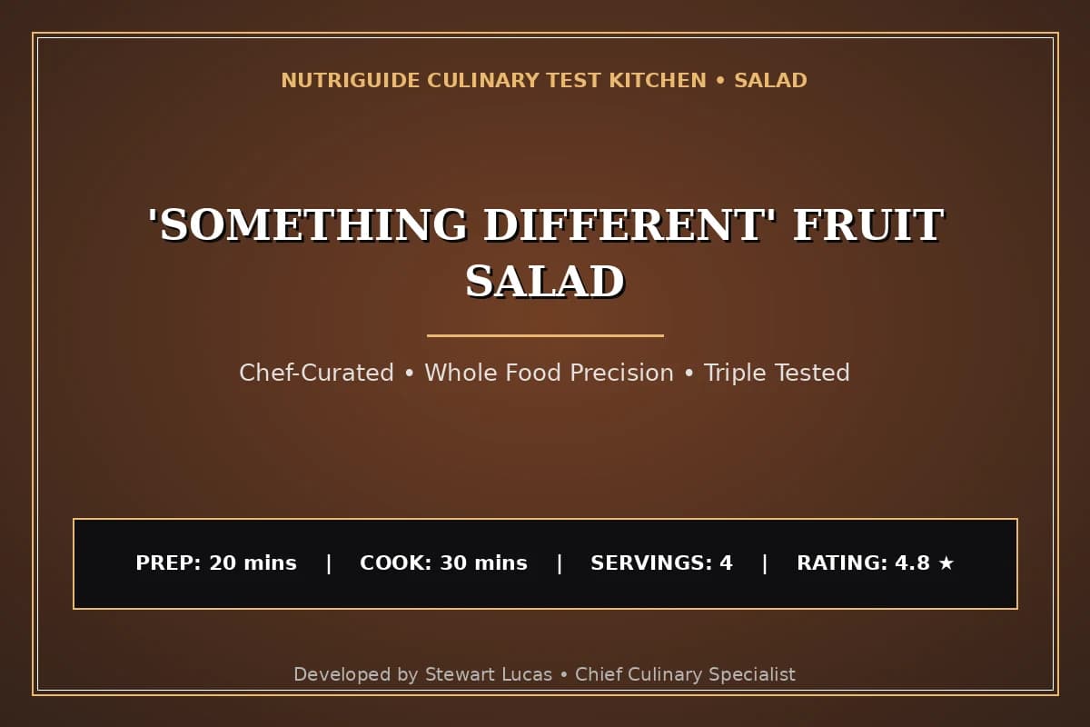 'Something Different' Fruit Salad