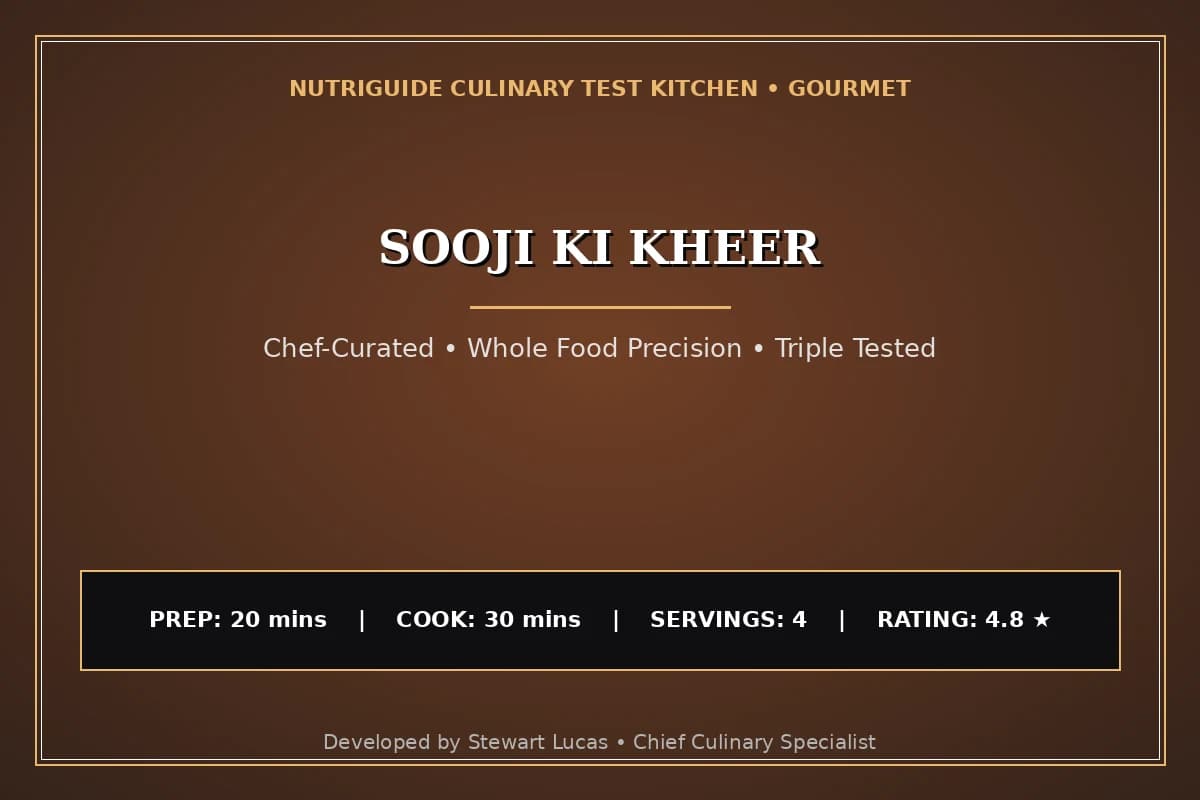 Sooji Ki Kheer