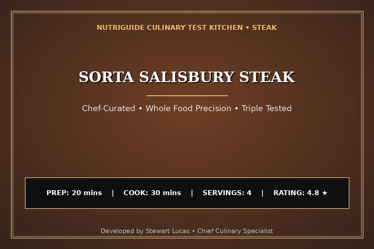 Sorta Salisbury Steak