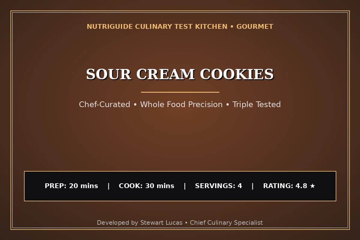 Sour Cream Cookies