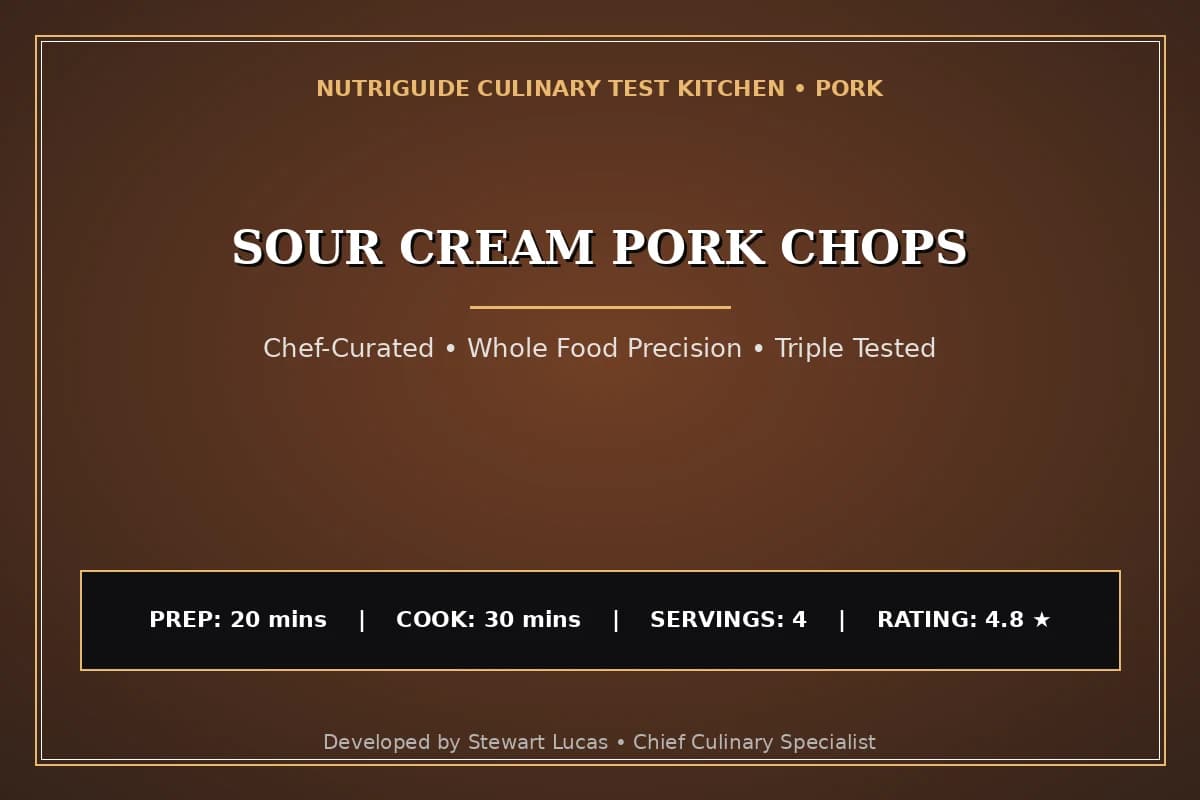 Sour Cream Pork Chops