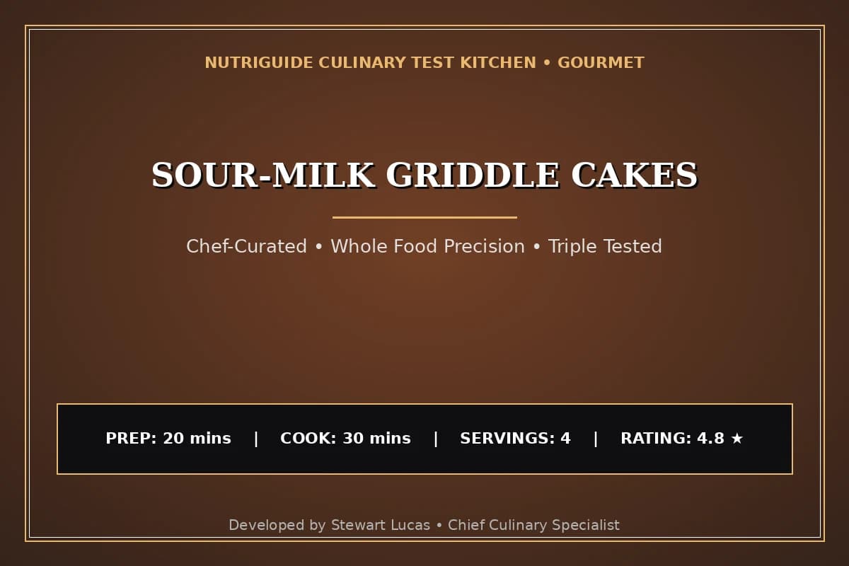 Sour-Milk Griddle Cakes
