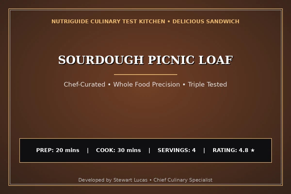 Sourdough Picnic Loaf