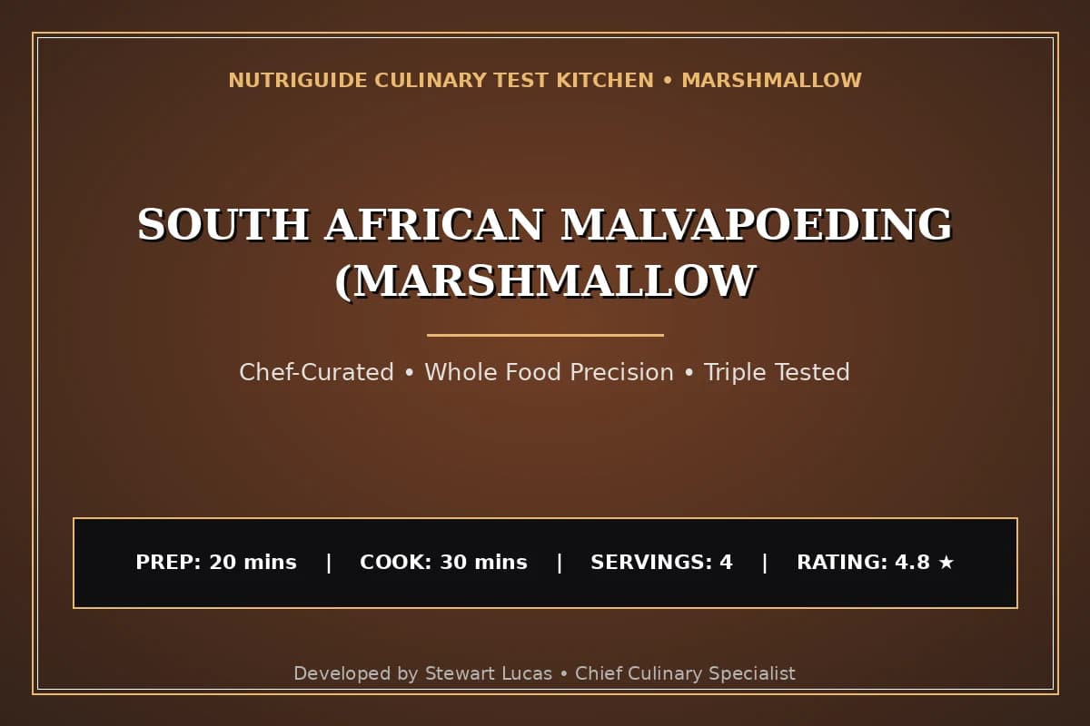 South African Malvapoeding (Marshmallow