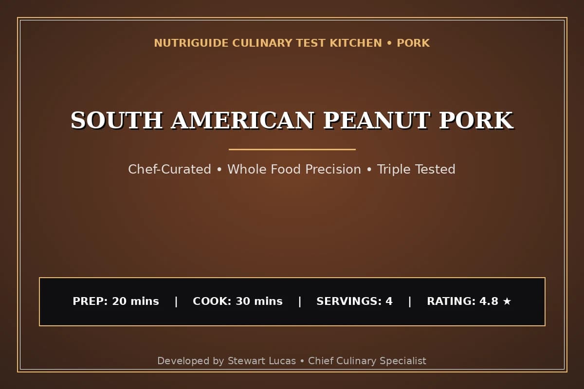 South American Peanut Pork