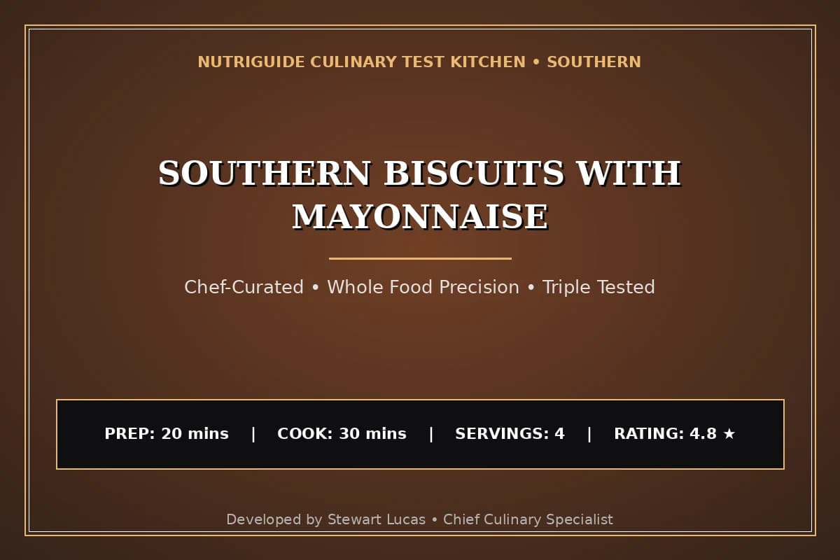 Southern Biscuits With Mayonnaise