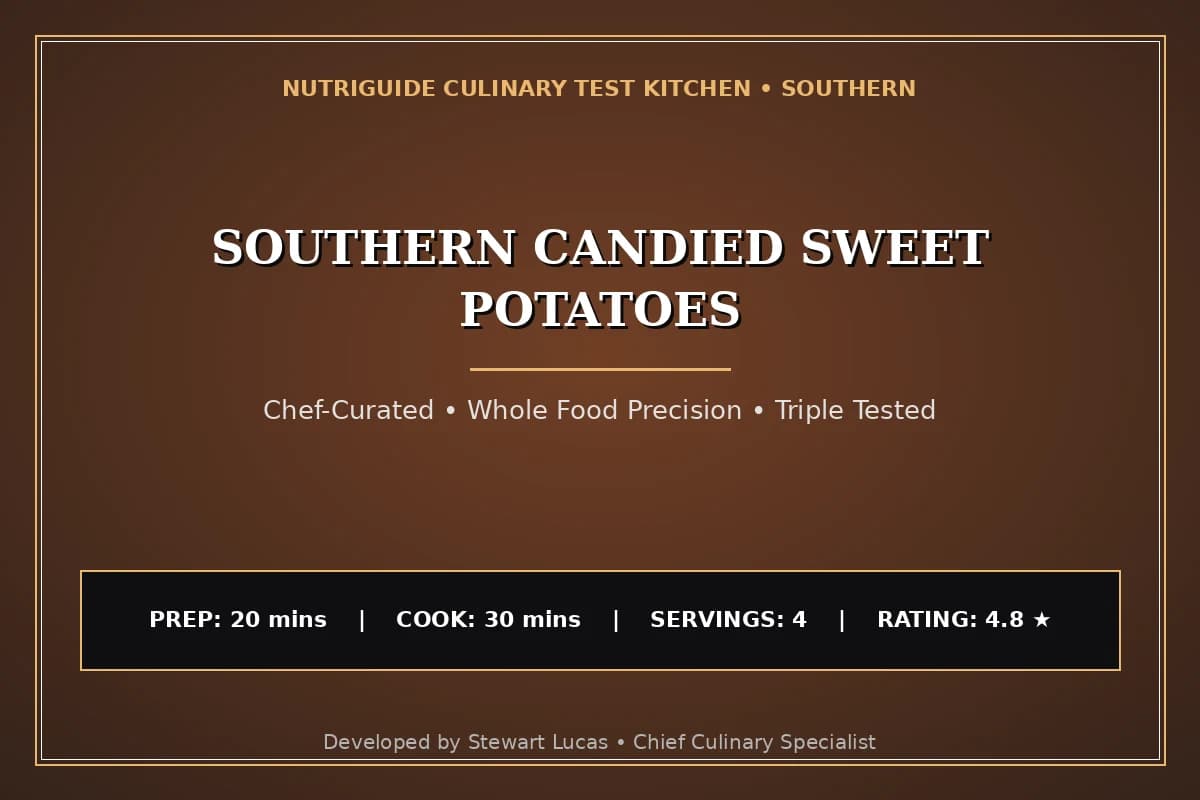Southern Candied Sweet Potatoes