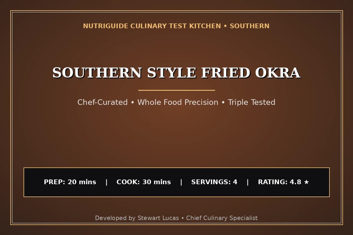 Southern Style Fried Okra