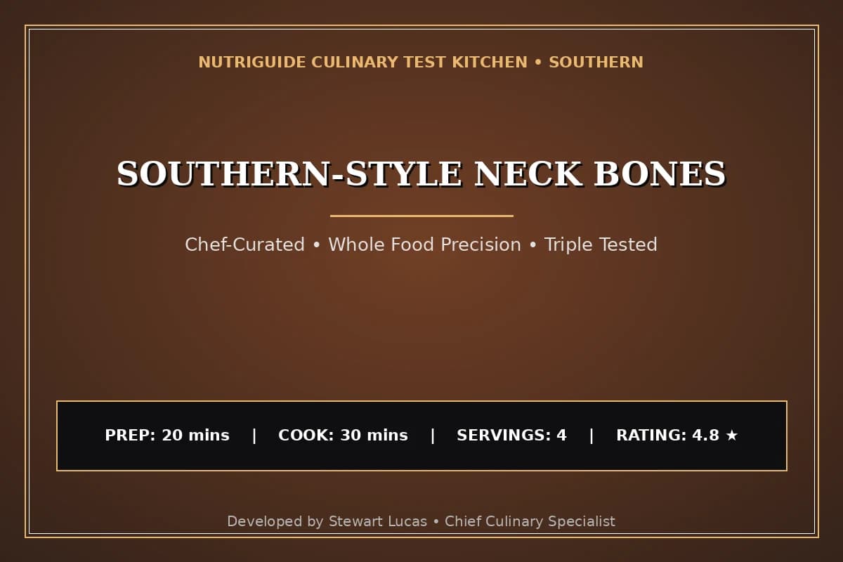 Southern-Style Neck Bones