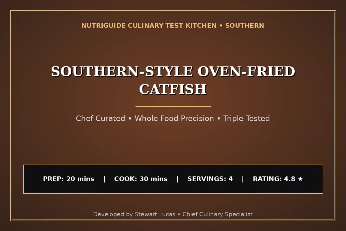 Southern-Style Oven-Fried Catfish