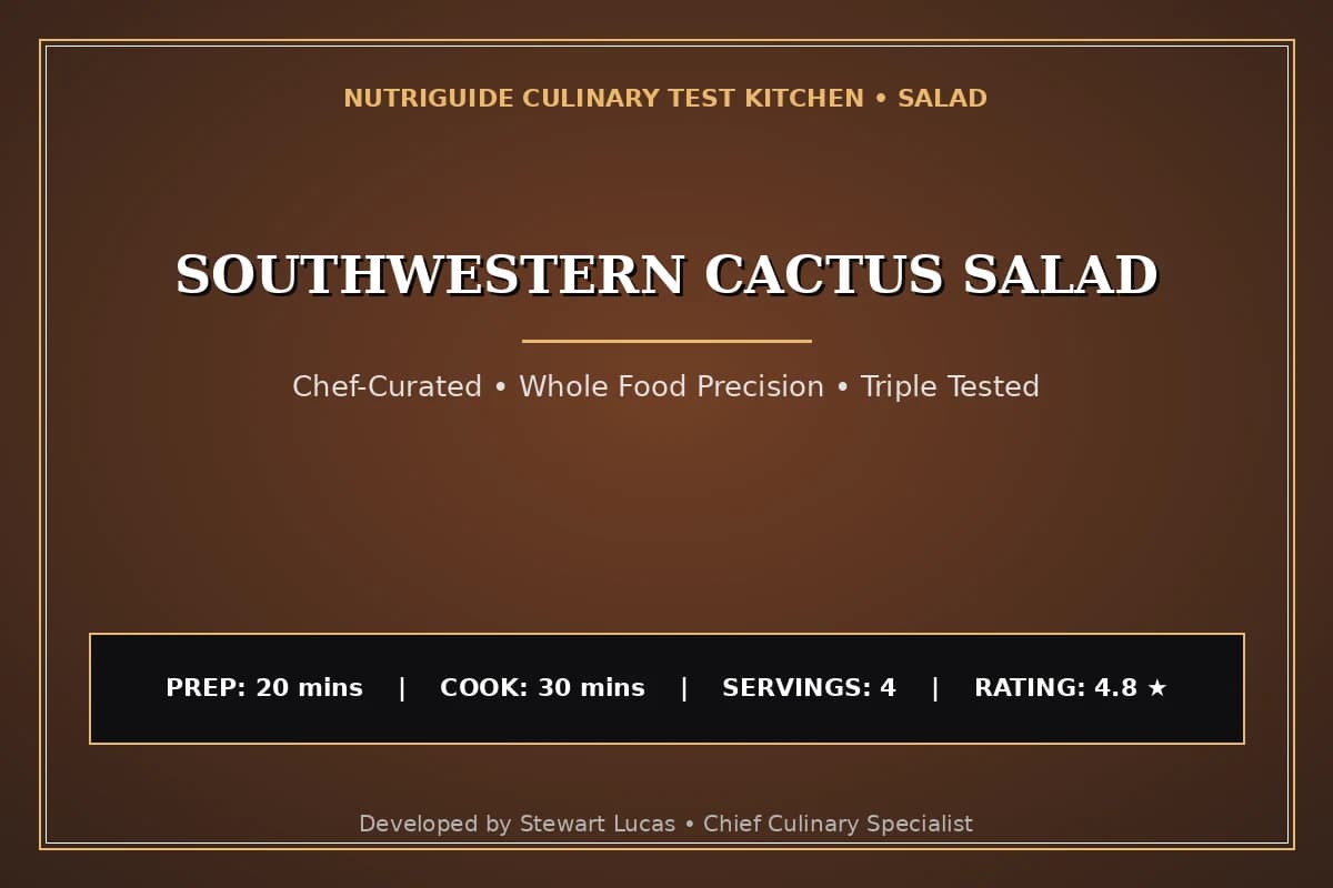 Southwestern Cactus Salad