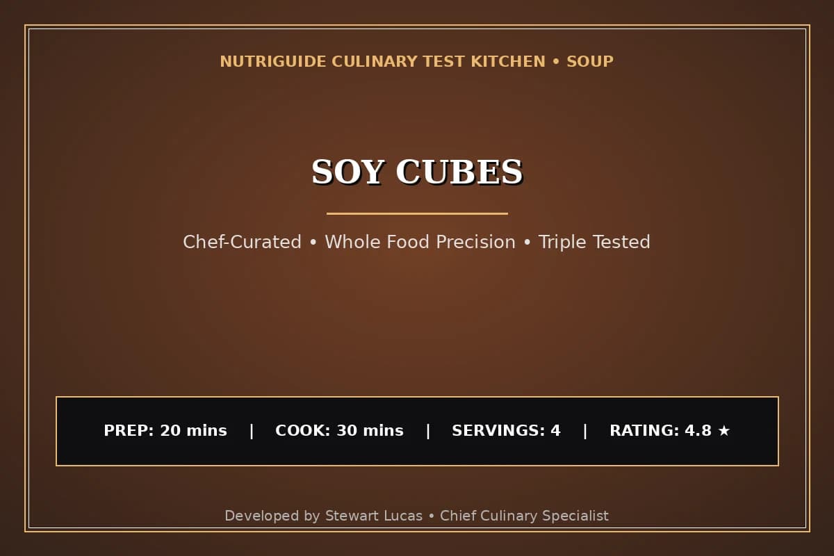 Soy Cubes