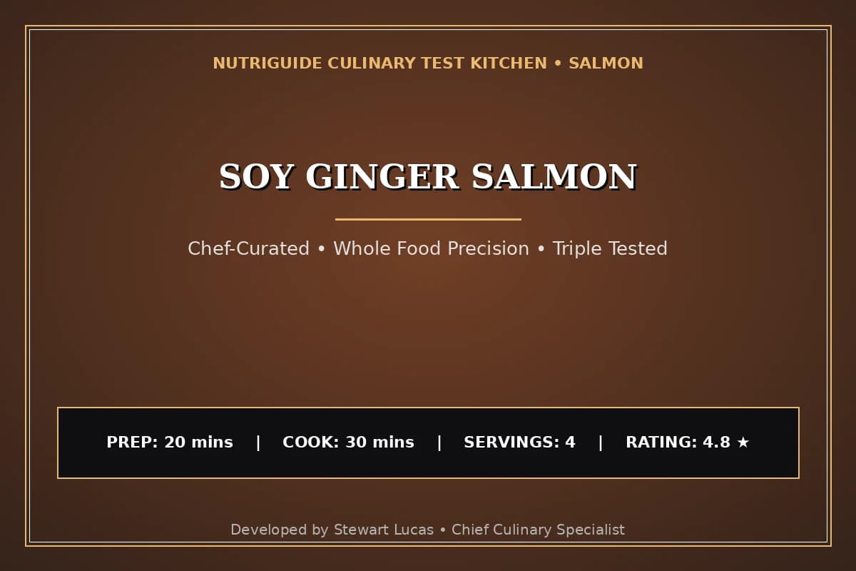 Soy Ginger Salmon