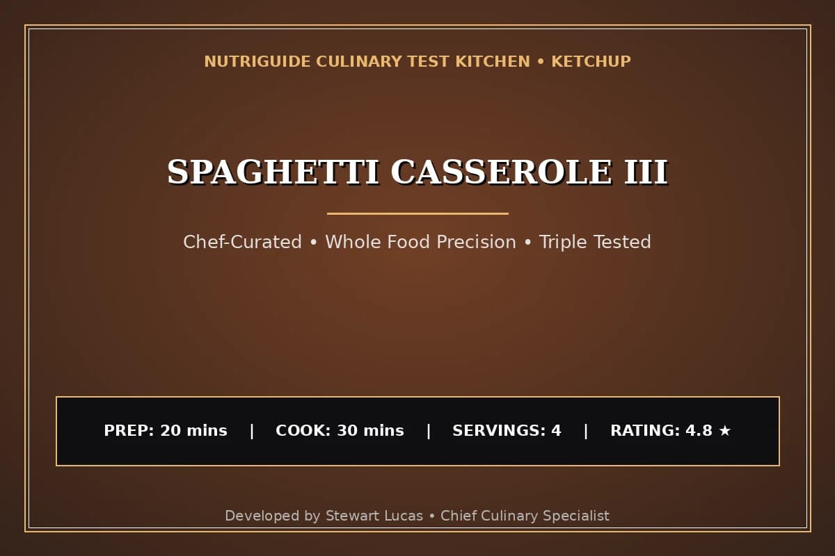 Spaghetti Casserole Iii