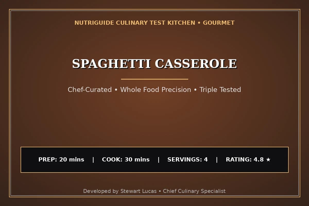 Spaghetti Casserole