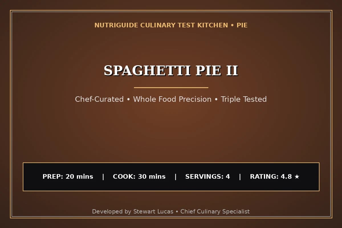 Spaghetti Pie Ii