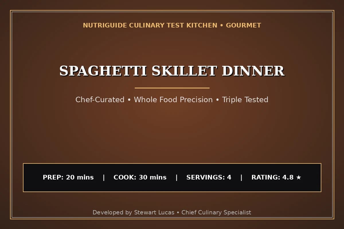 Spaghetti Skillet Dinner