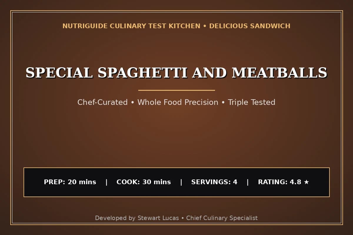Special Spaghetti And Meatballs