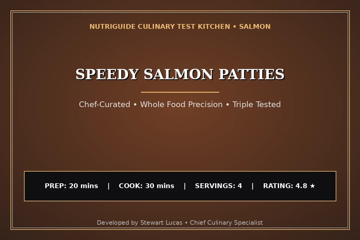 Speedy Salmon Patties