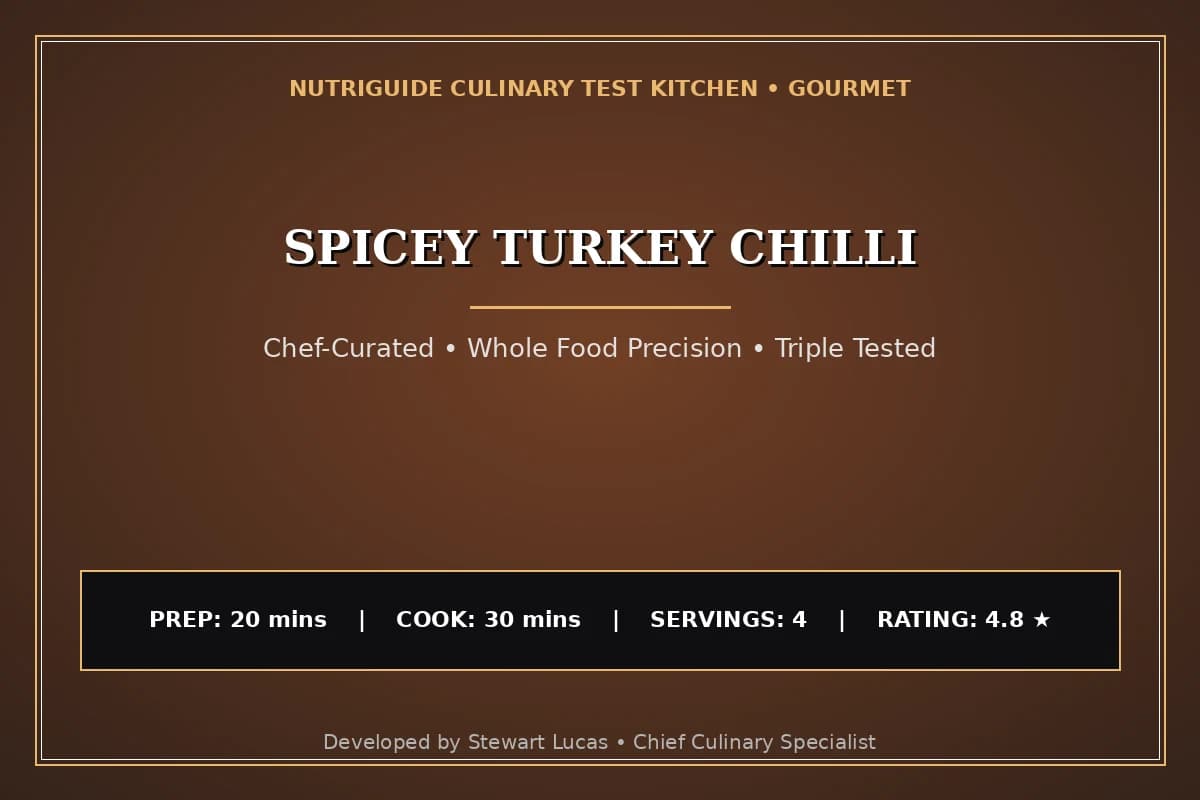 Spicey Turkey Chilli