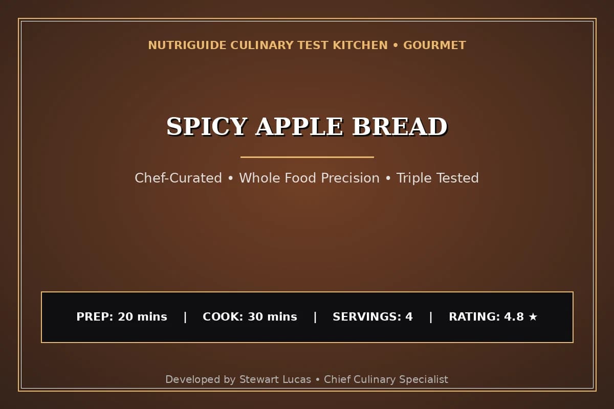 Spicy Apple Bread