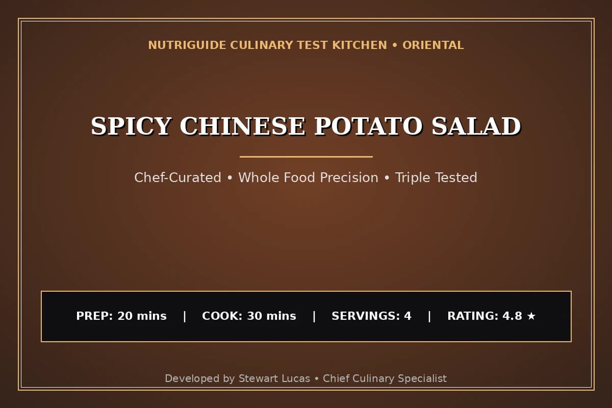 Spicy Chinese Potato Salad