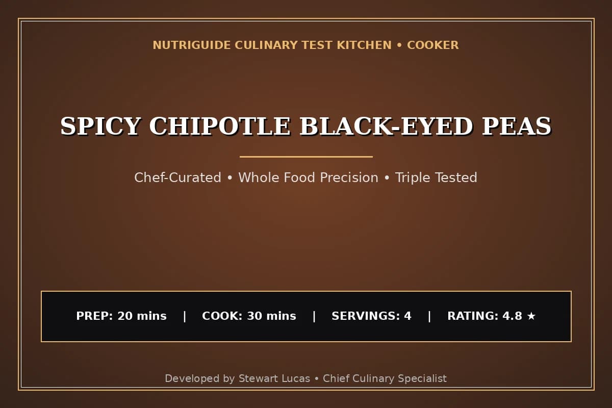 Spicy Chipotle Black-Eyed Peas