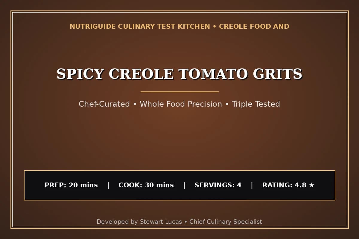 Spicy Creole Tomato Grits