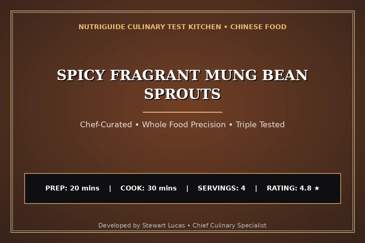 Spicy Fragrant Mung Bean Sprouts