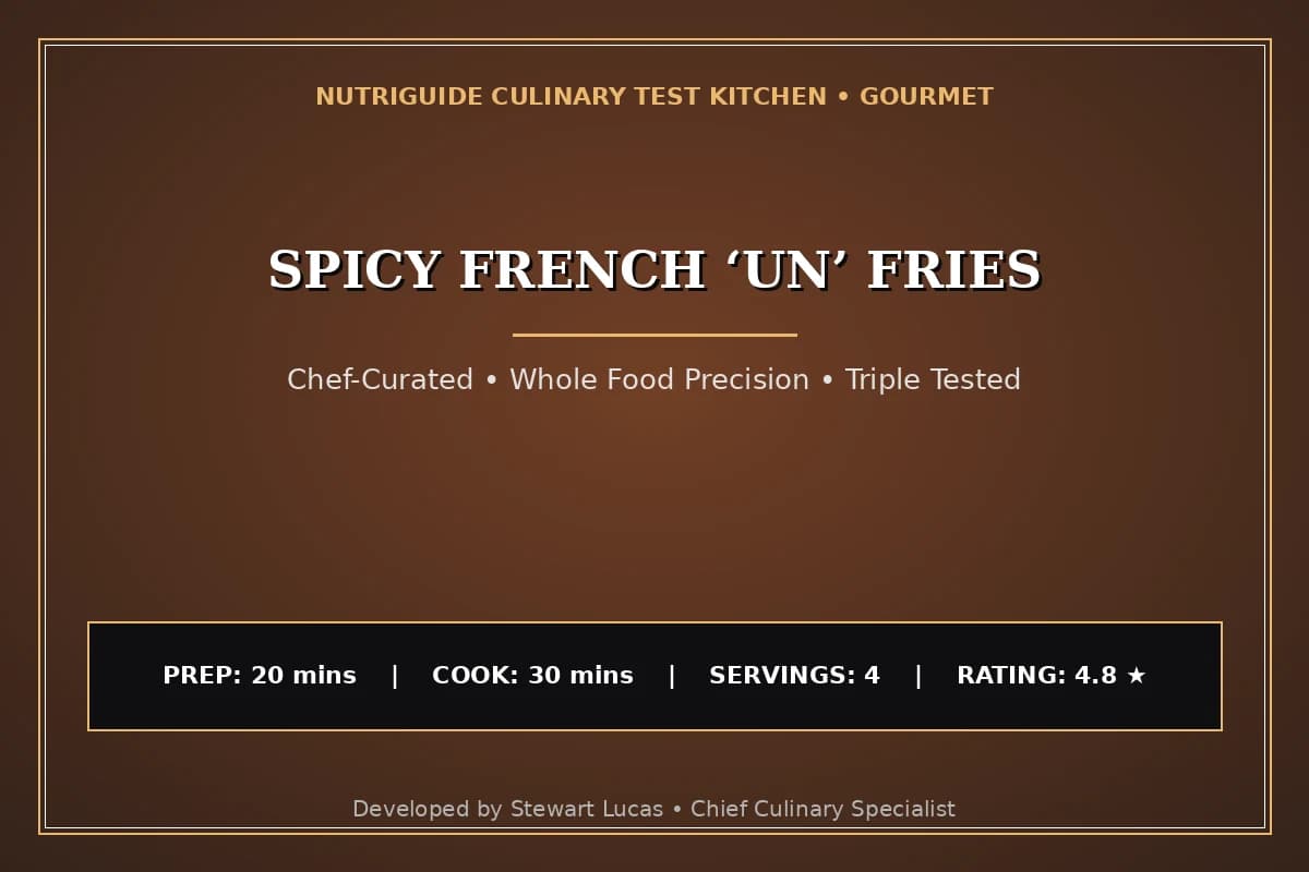 Spicy French ‘Un’ Fries