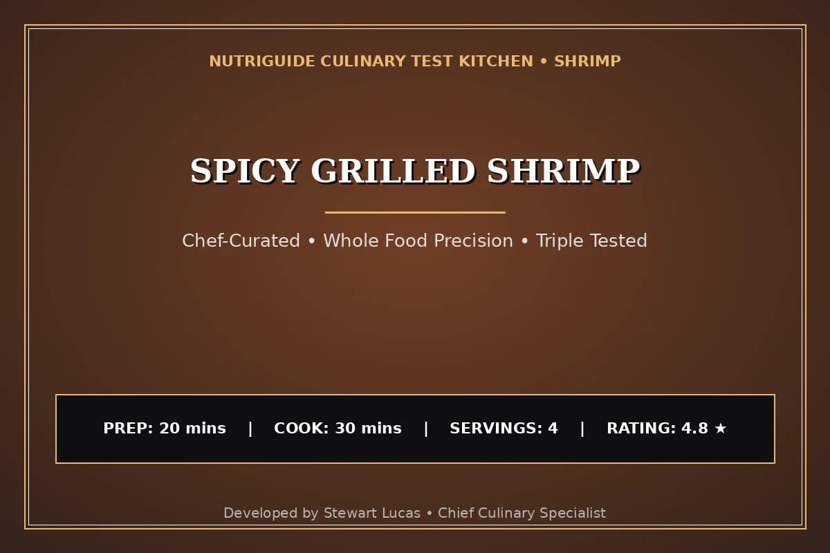 Spicy Grilled Shrimp
