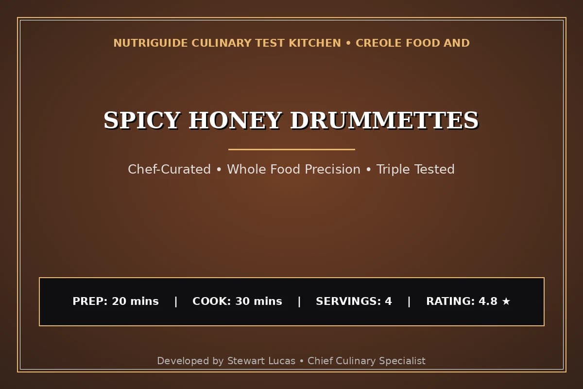 Spicy Honey Drummettes