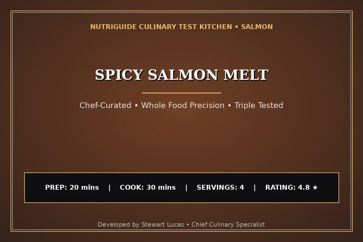 Spicy Salmon Melt