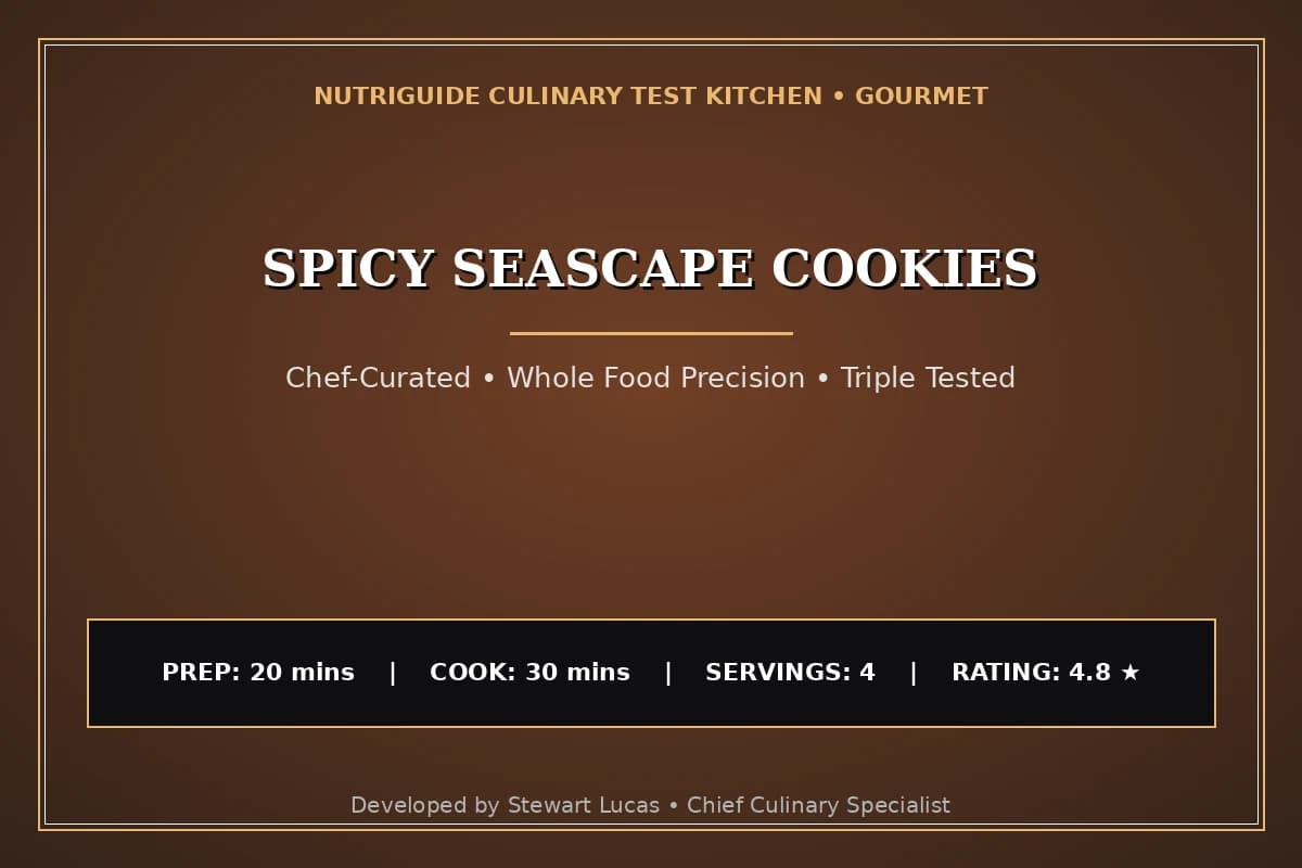 Spicy Seascape Cookies
