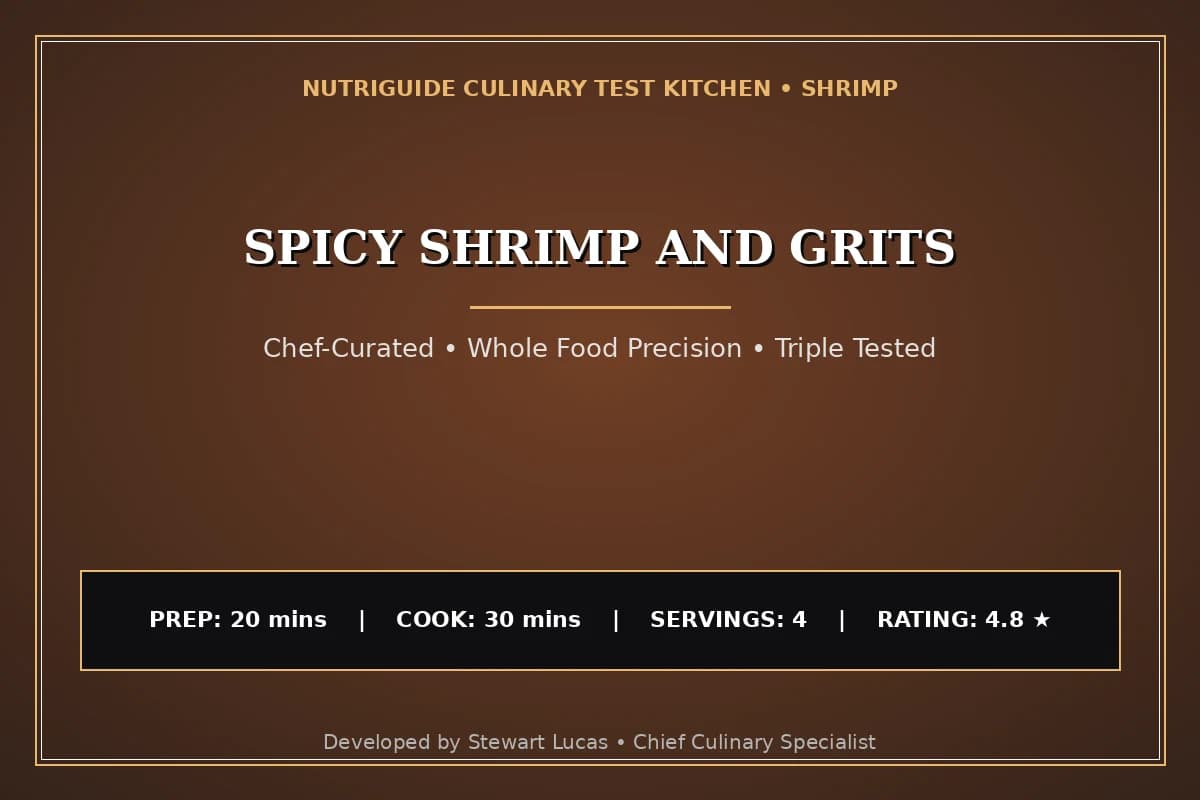 Spicy Shrimp And Grits