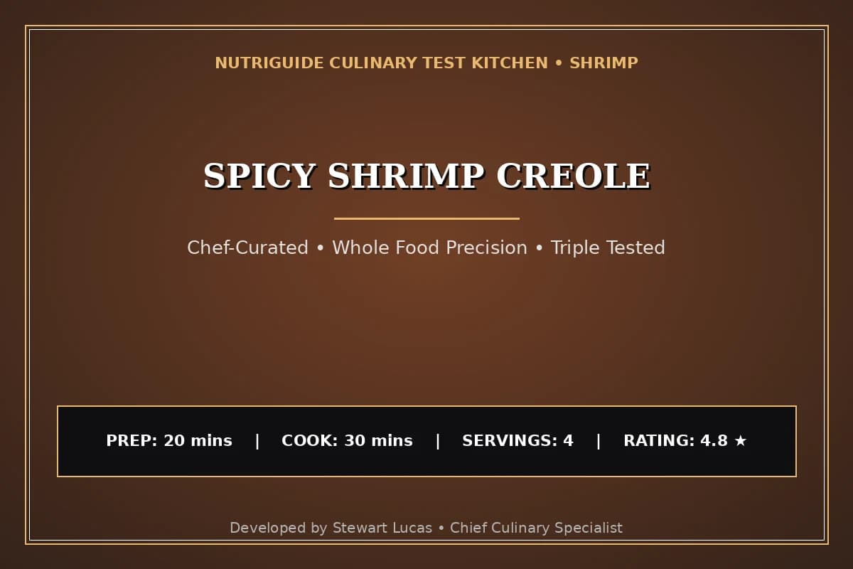 Spicy Shrimp Creole