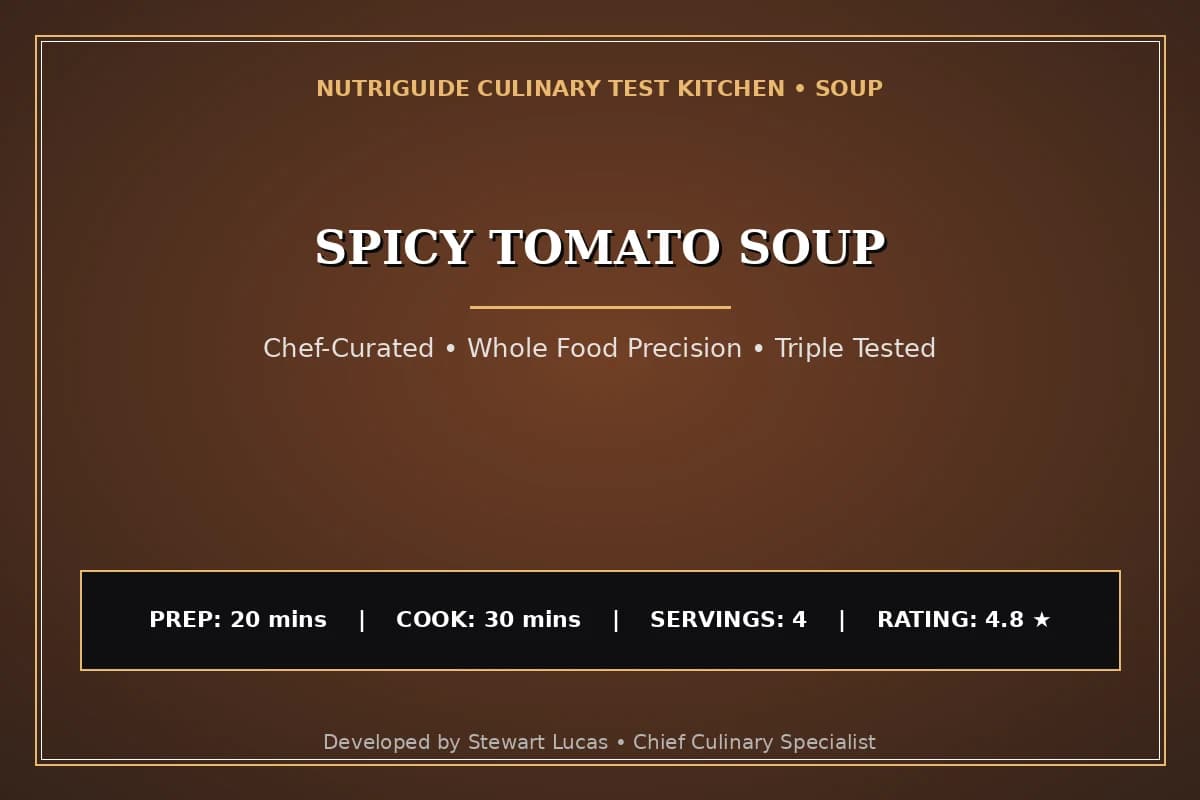 Spicy Tomato Soup