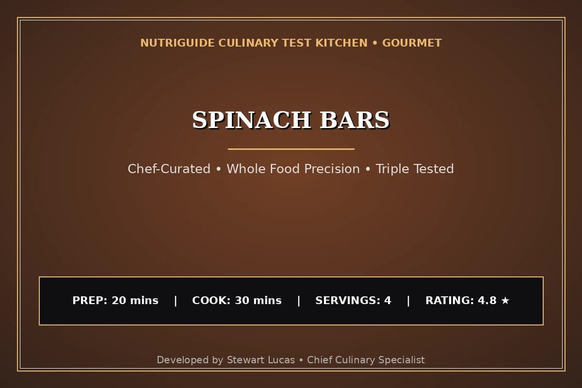 Spinach Bars
