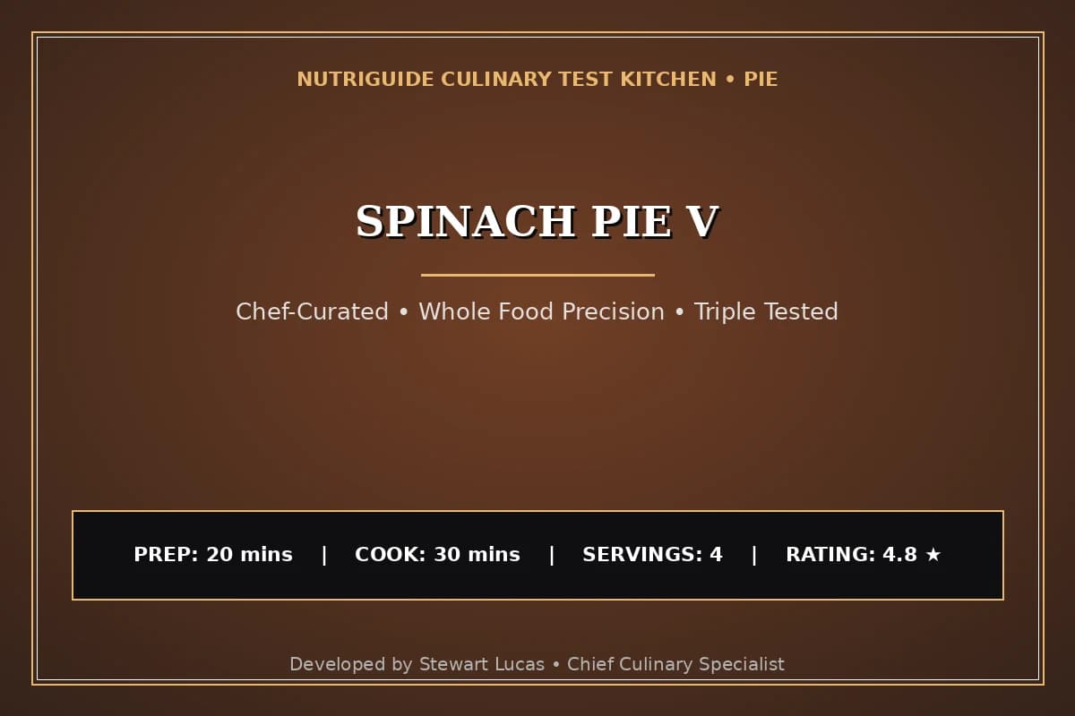 Spinach Pie V