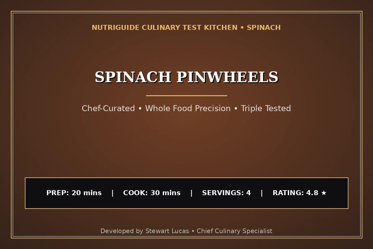 Spinach Pinwheels