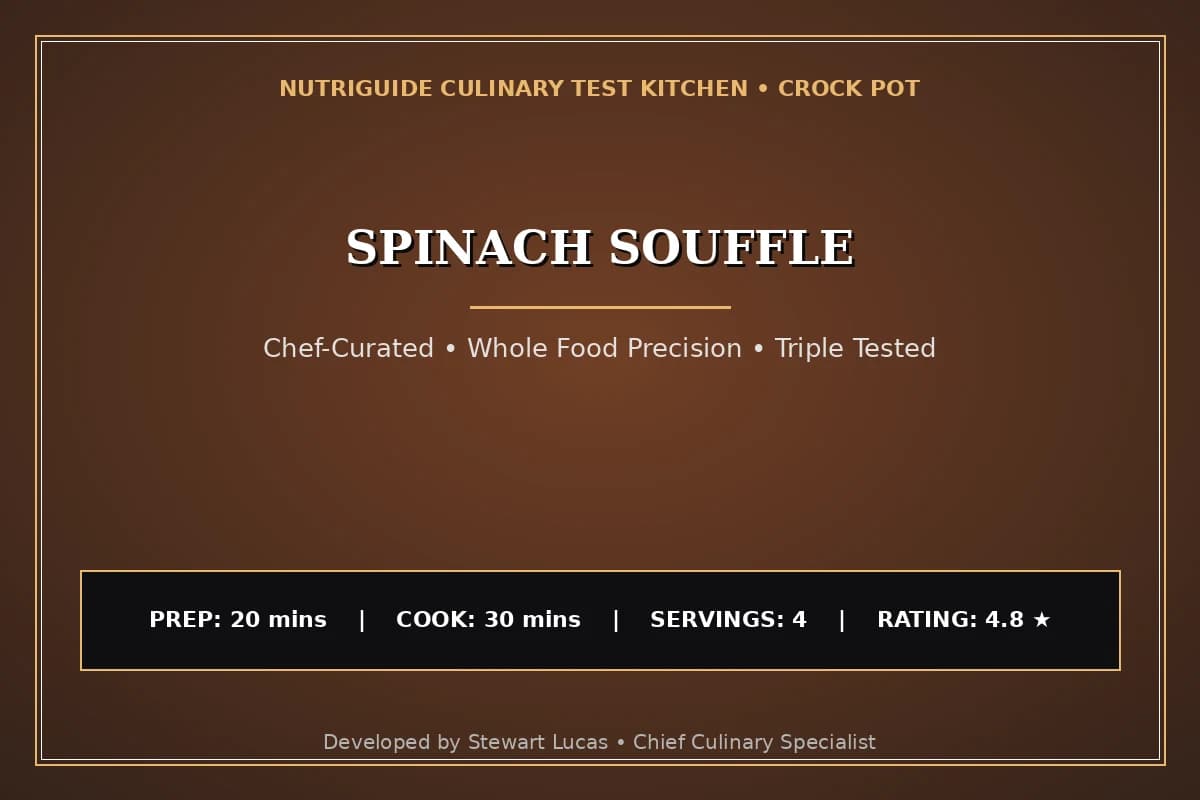 Spinach Souffle