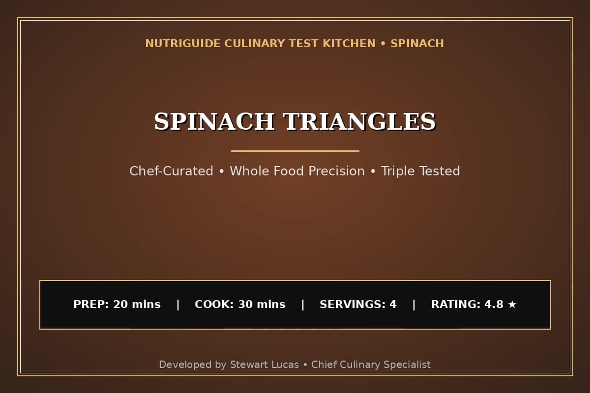 Spinach Triangles