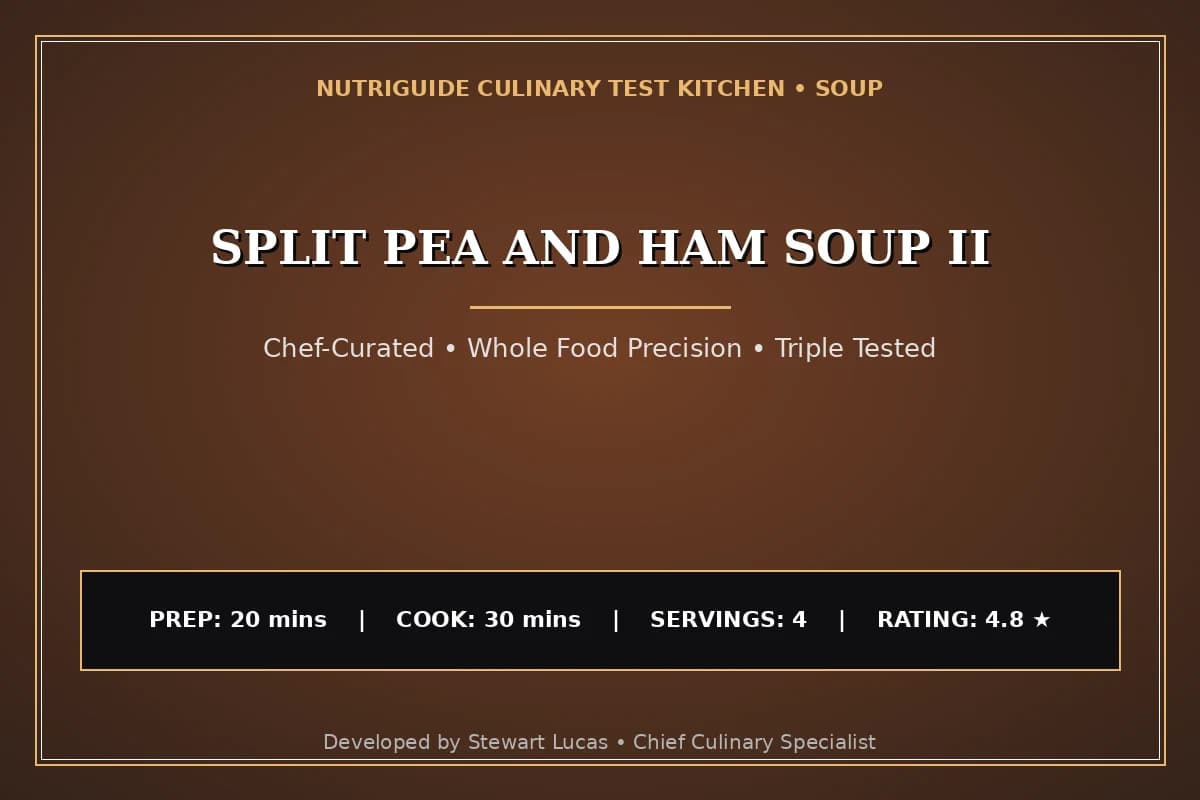 Split Pea And Ham Soup Ii