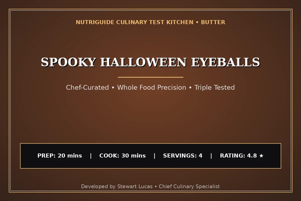 Spooky Halloween Eyeballs