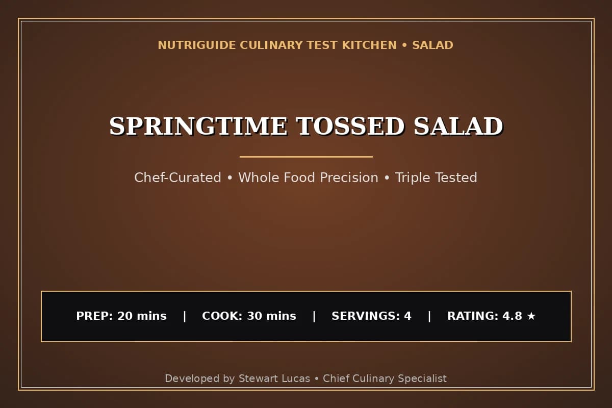 Springtime Tossed Salad