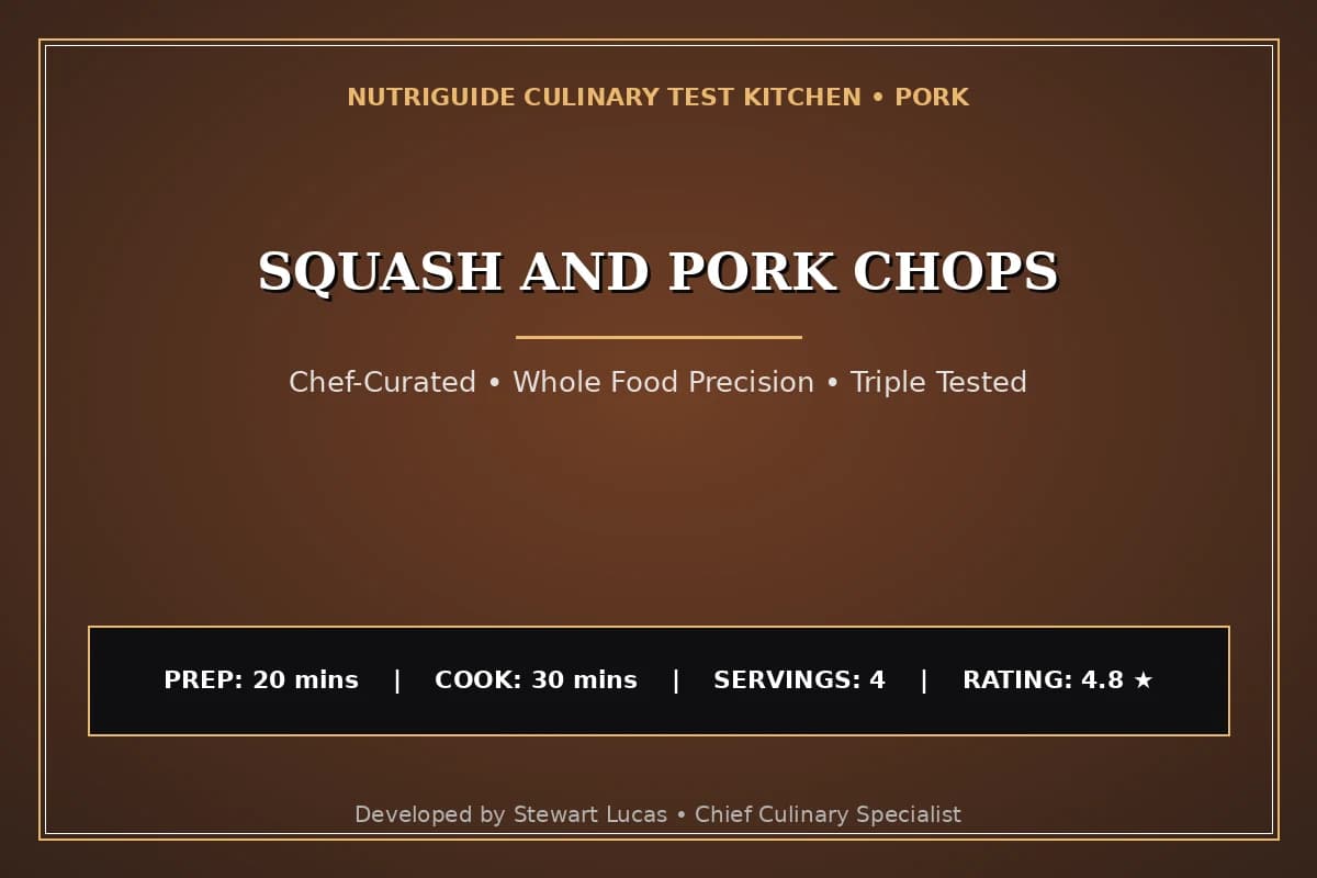 Squash And Pork Chops